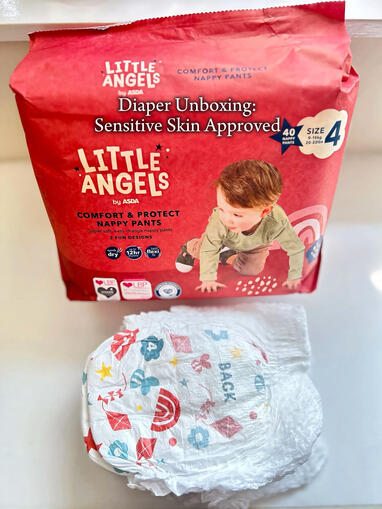Little Angel Diapers | Sensitive Skin Review from a First-Time Mum